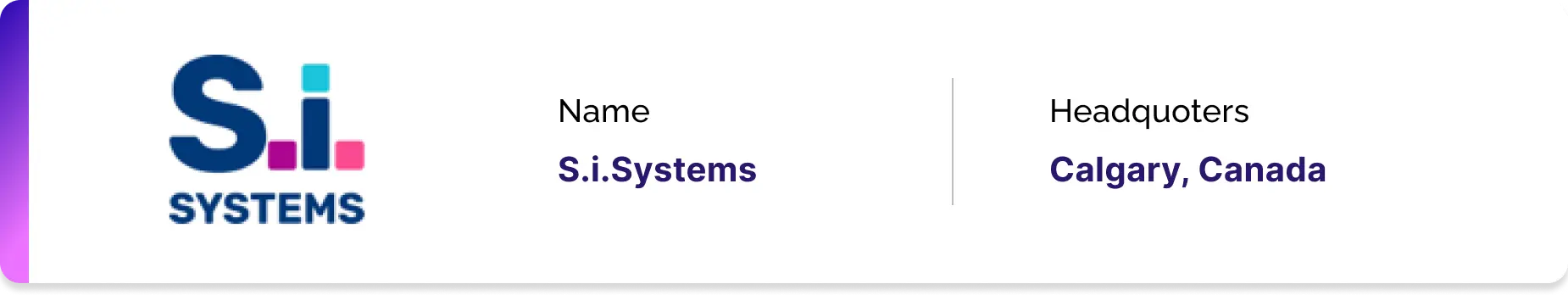 S.i. Systems